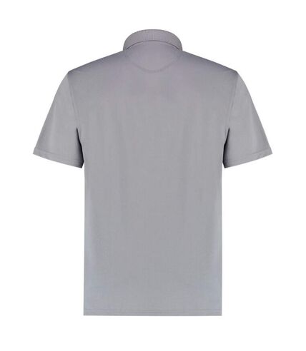 Polo premium homme gris chiné Kustom Kit