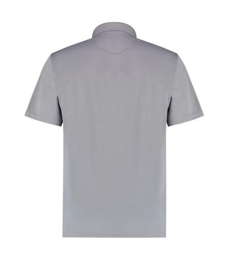 Polo premium homme gris chiné Kustom Kit