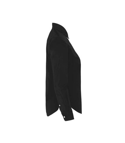 Cottover Womens/Ladies Twill Shirt (Black)