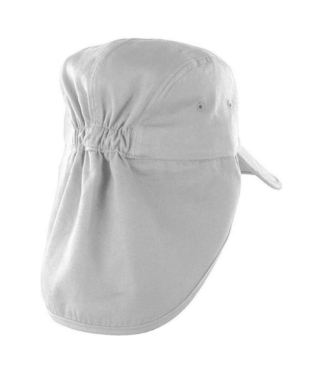 Lot de 2  casquettes légionnaire pliables adulte blanc Result-2