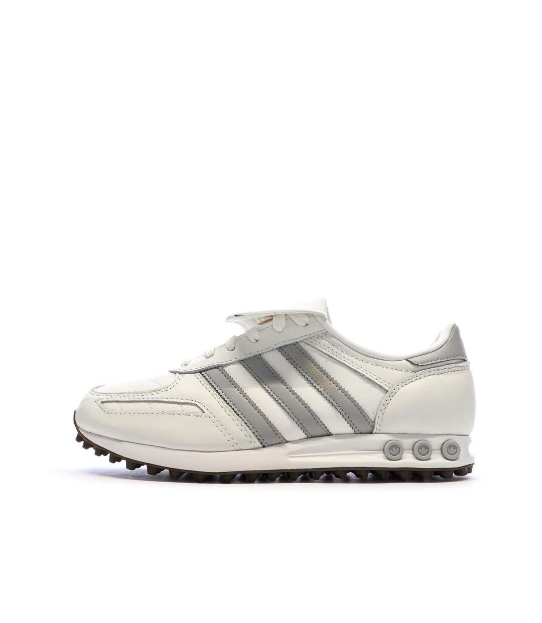 Baskets blanc/gris homme adidas la trainer-1