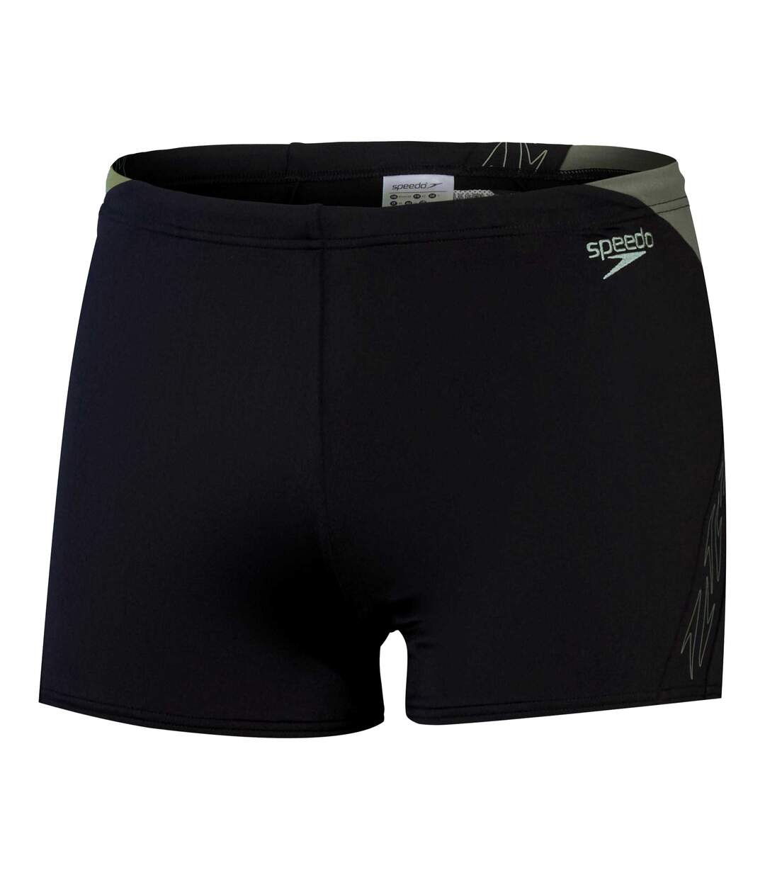 Short De Bain Hyperboom Splice Homme Noir Vert Speedo-1