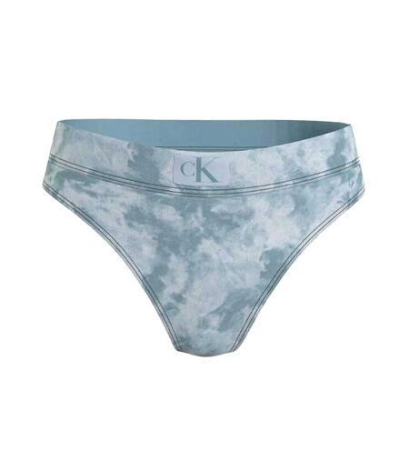 Bas De Maillot De Bain Motif/style Tie-dye Femme Bleu Calvin Klein