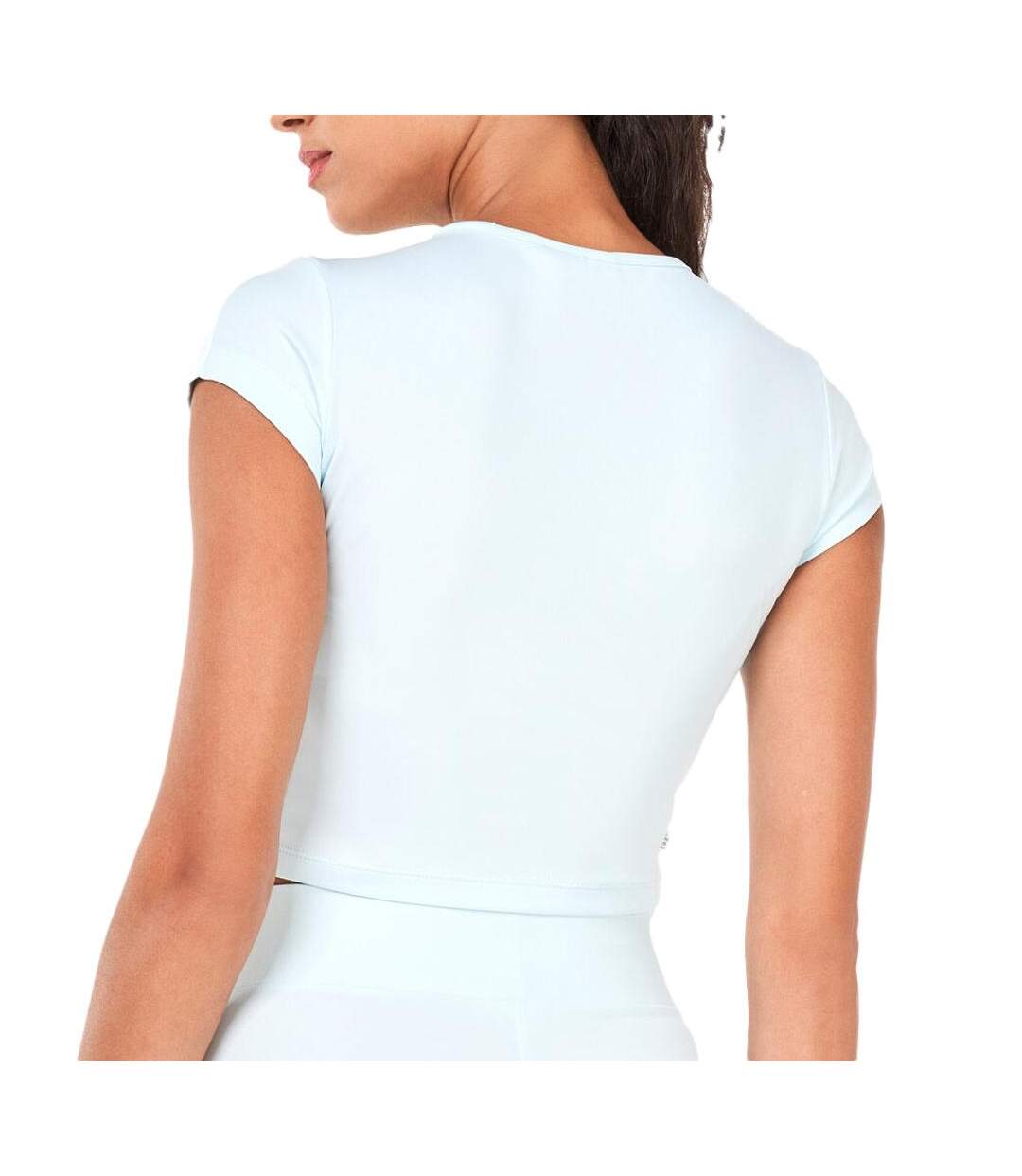 T-shirt bleu femme adidas hm4711 - 34-2
