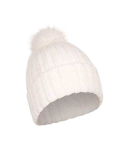 Bonnet Geneva Femme Blanc Mountain Warehouse