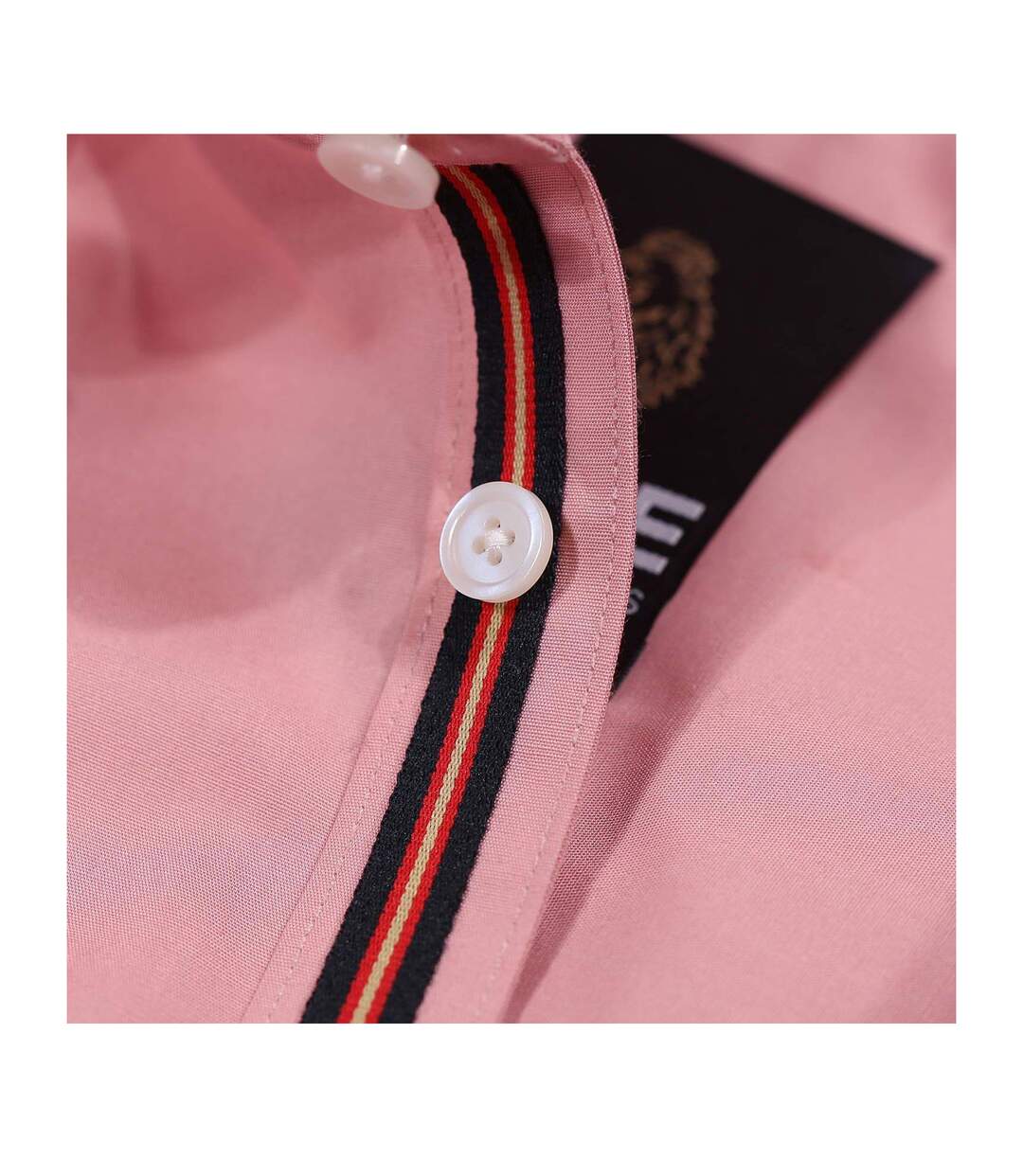 Chemise The Butchers Homme Rose Luke 1977-4