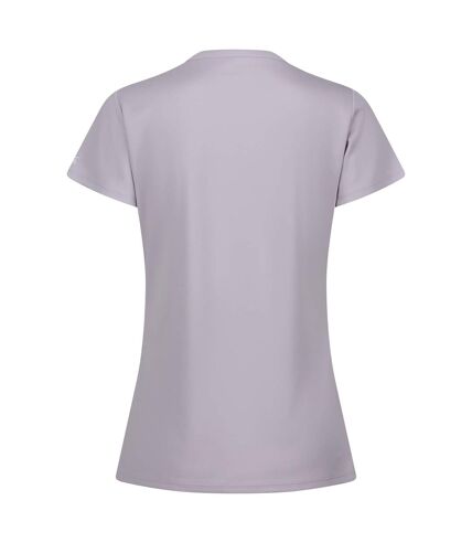 T-shirt fingal femme lilas pâle Regatta