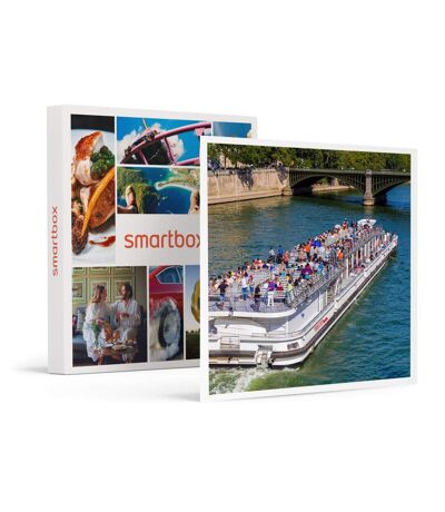 Croisière gourmande en bateau-mouche : déjeuner sur la Seine pour 2 adultes et 2 enfants - SMARTBOX - Coffret Cadeau Gastronomie