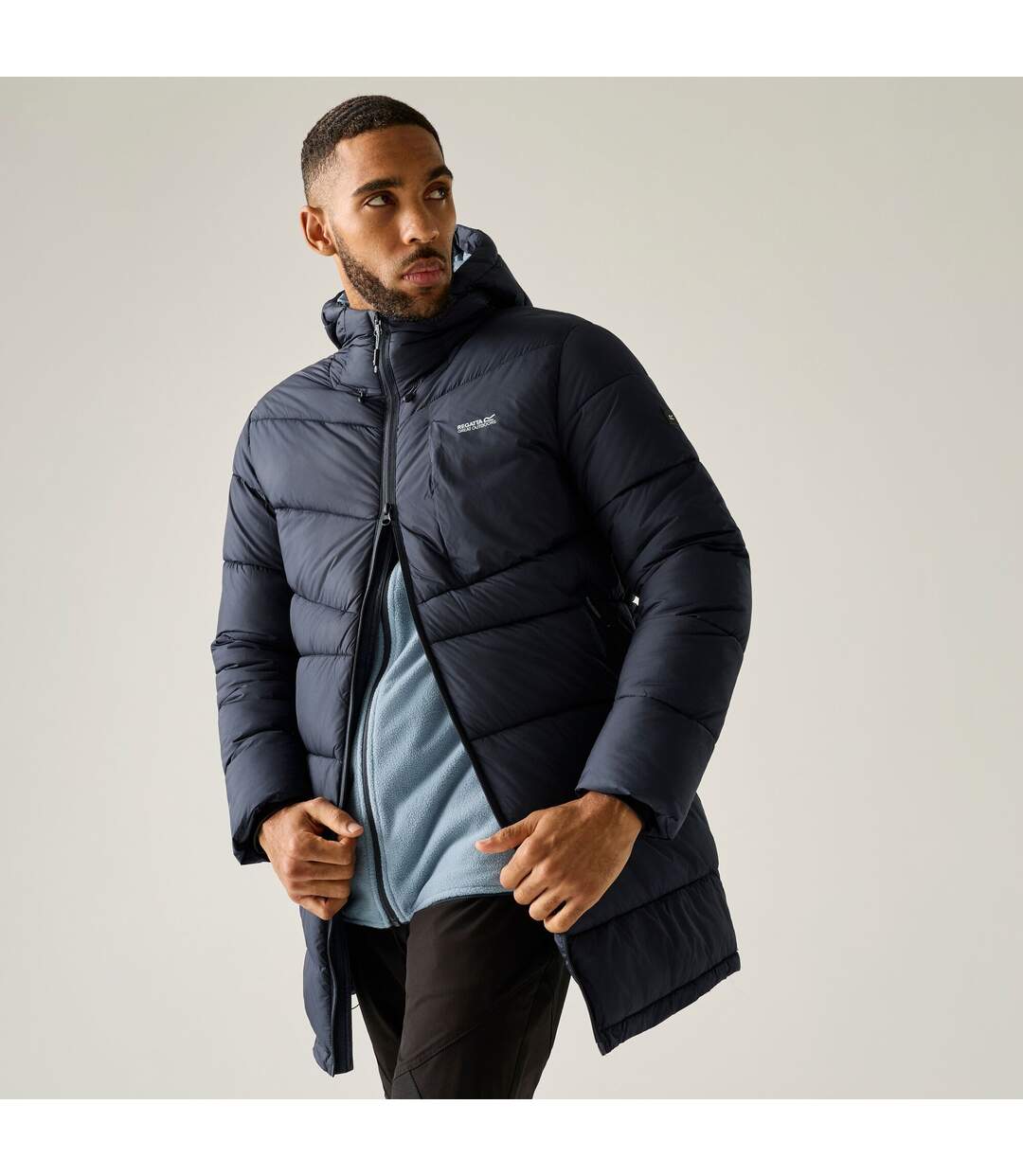 Doudoune Matelassée Browen Homme Bleu Marine Vieux Bleu Regatta-1