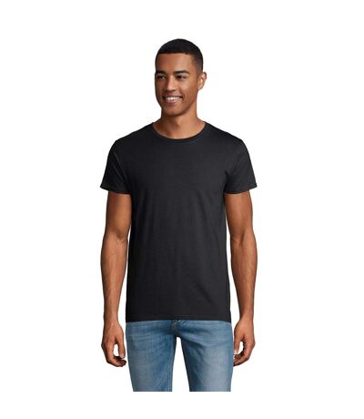 Mens Crusader Organic T-shirt Grey Mouse SOLS