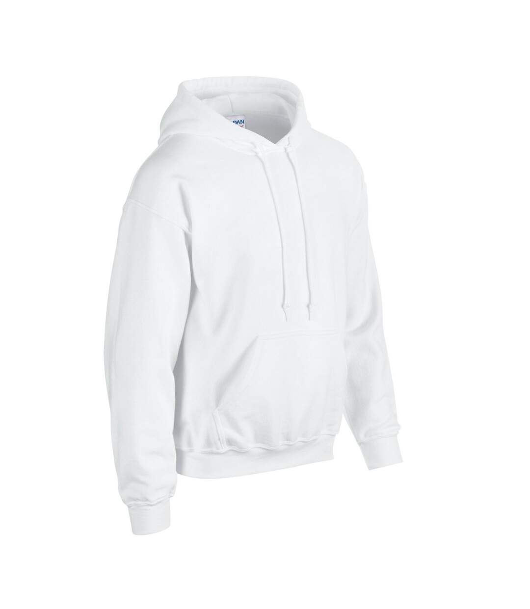 Sweat À Capuche Adulte Blanc Gildan-3