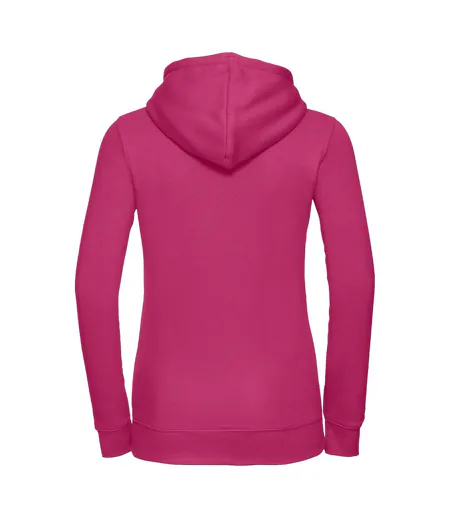 Sweat À Capuche Authentic Femme Fuchsia Russell