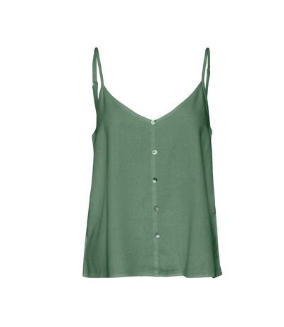 Top Vert Femme Vero Moda Singlet - L