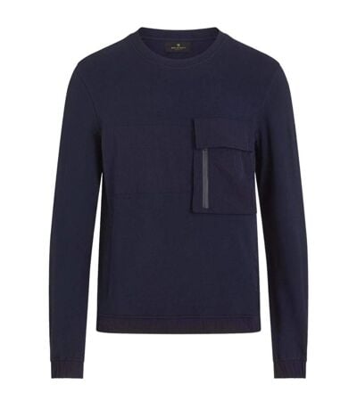 Pull Spinnaker Homme Bleu Marine Belstaff