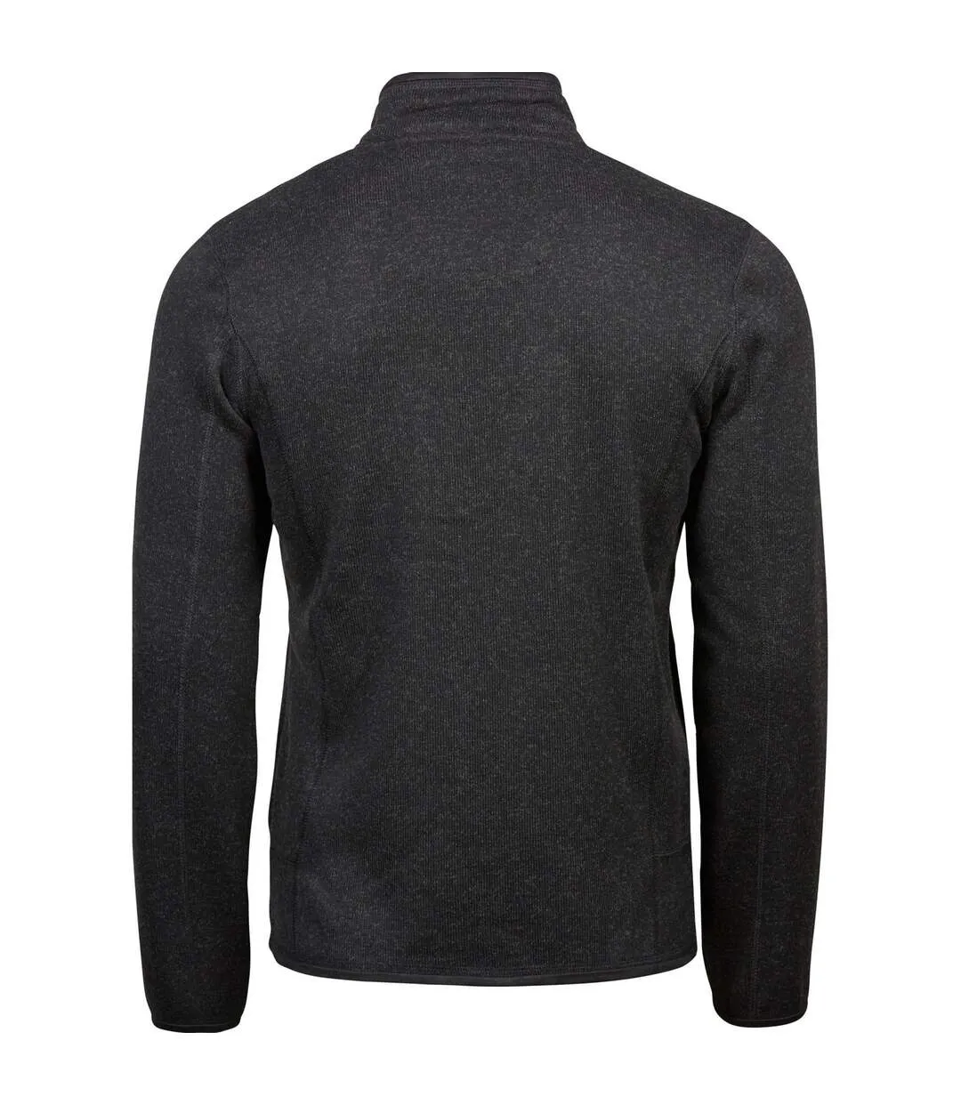 Mens Outdoor Fleece Jacket Black Tee Jays-2