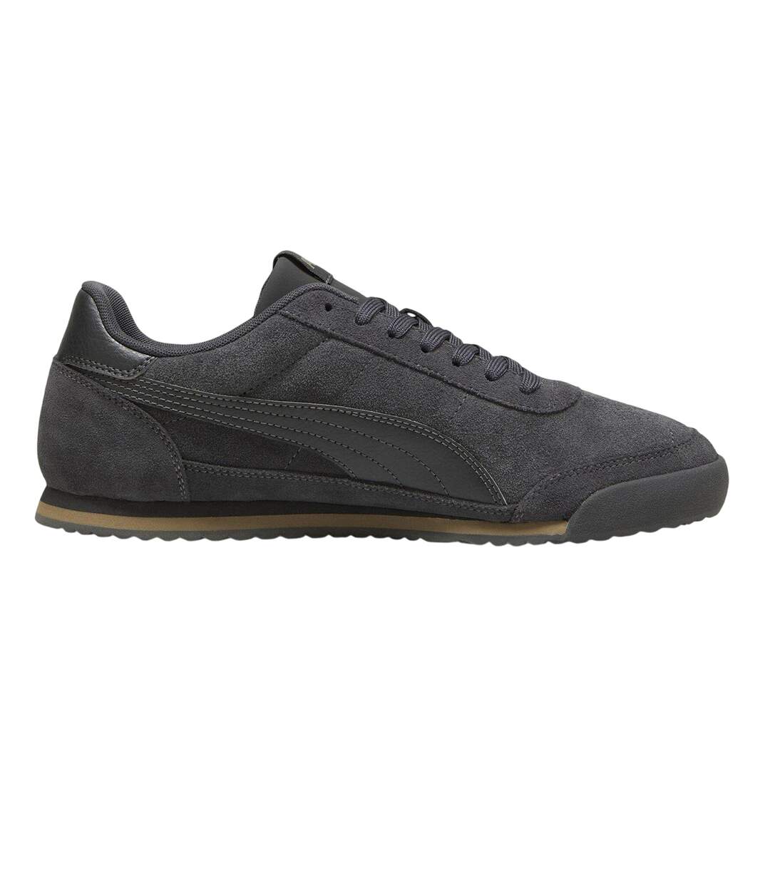 Mens Turino 2 Suede Trainers Alpine Black Puma-1