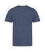 Tee-shirt tri blend hommes bleu marine chiné AWDis-2