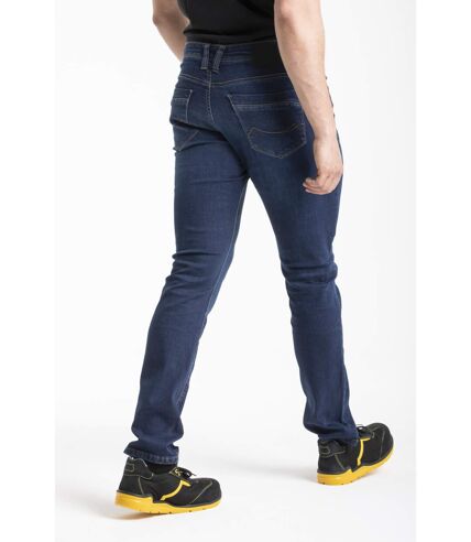 Jeans de travail coupe droite ajustée denim brossé stretch WORK0 'Rica Lewis'