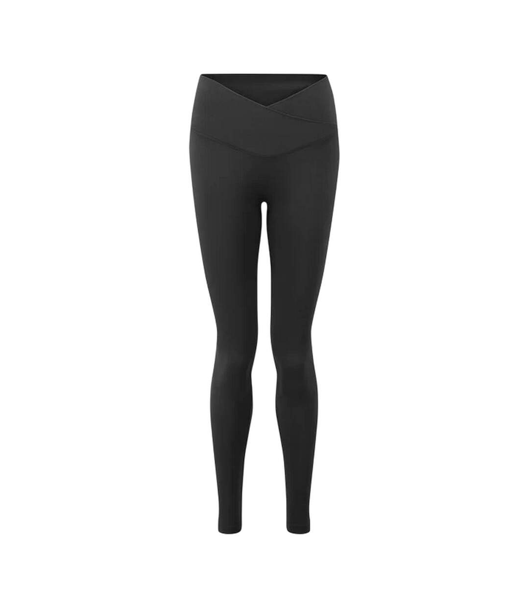 Womens/ladies Recycled Leggings Black TriDri-1