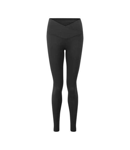 Womens/ladies Recycled Leggings Black TriDri