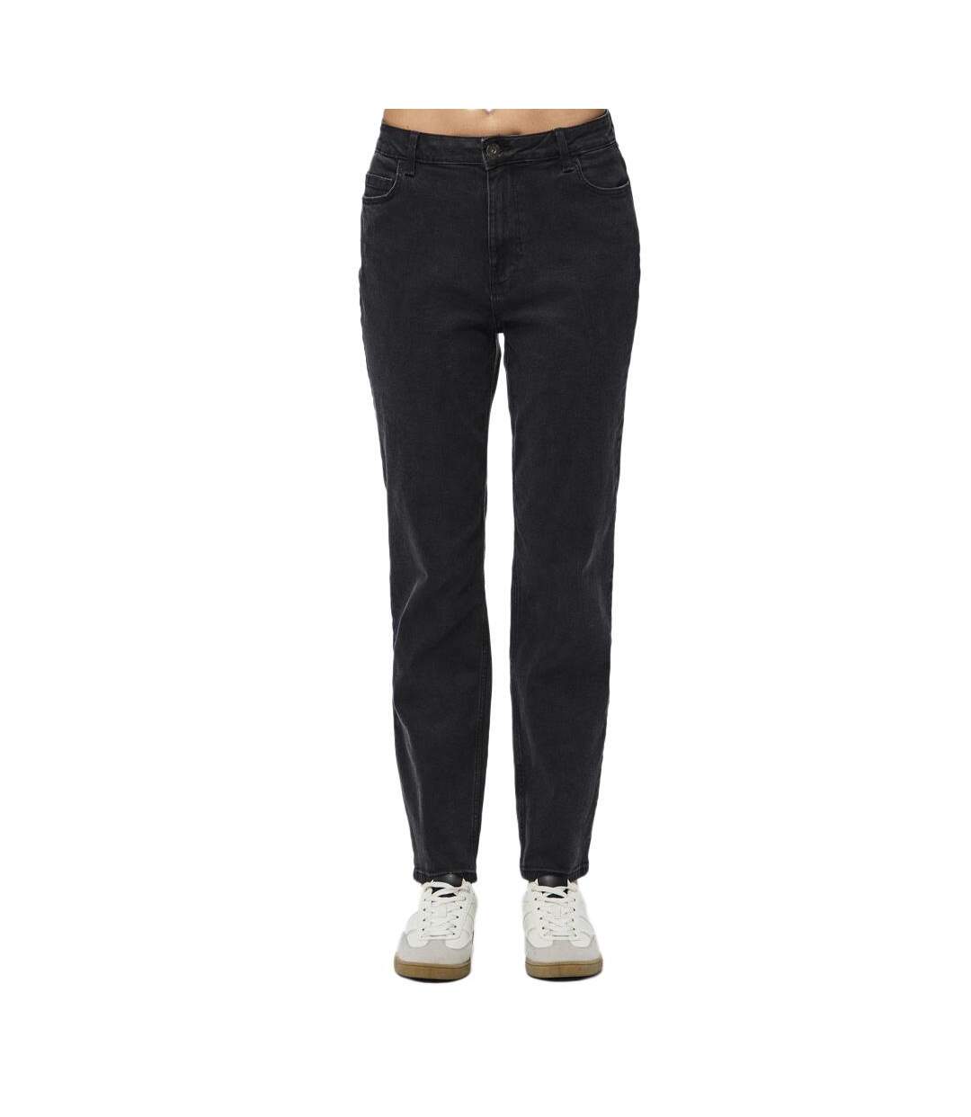 Jean mom noir femme pieces kesia-1