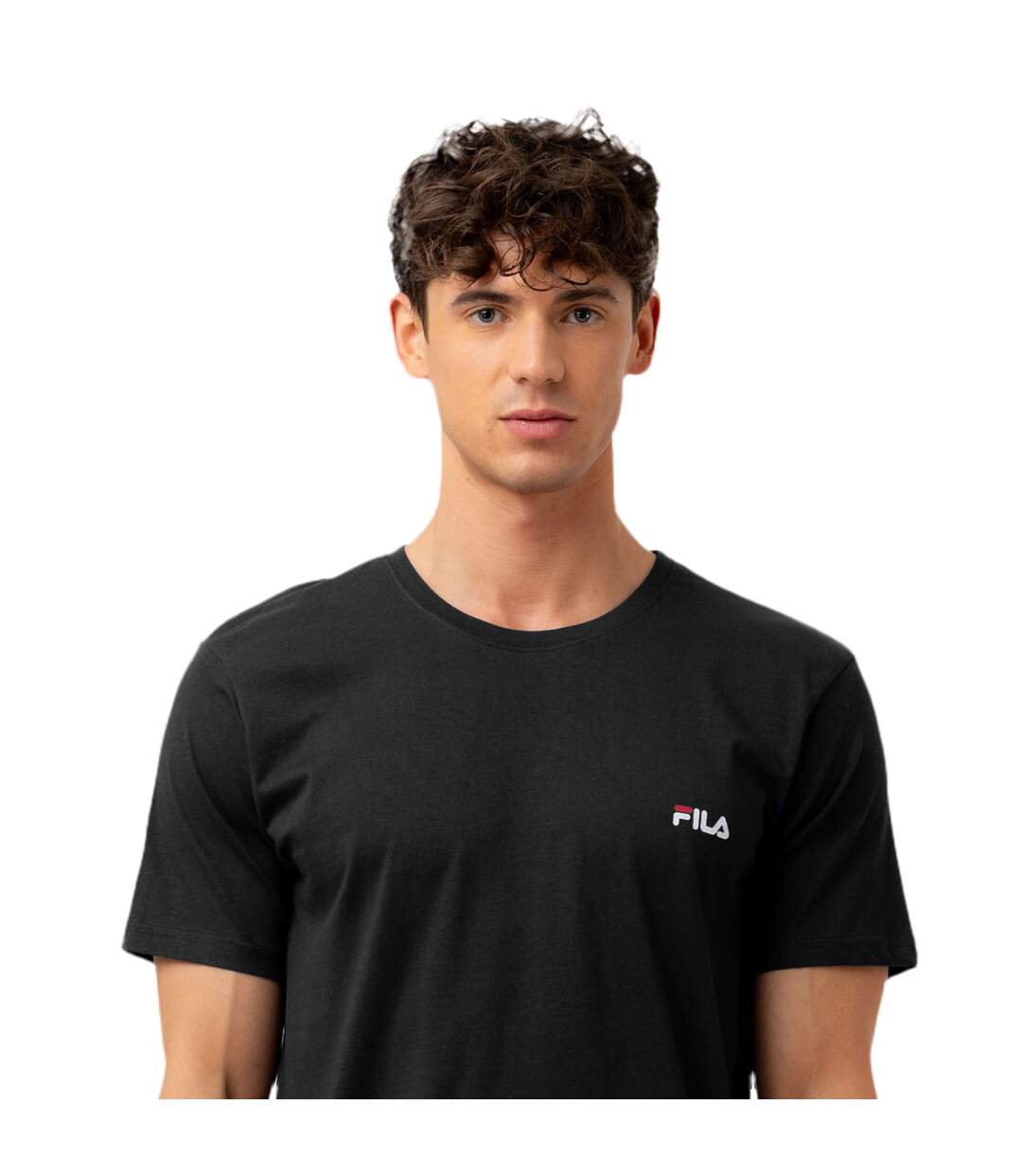 T-shirt homme uni 100% coton Fila Fila-2