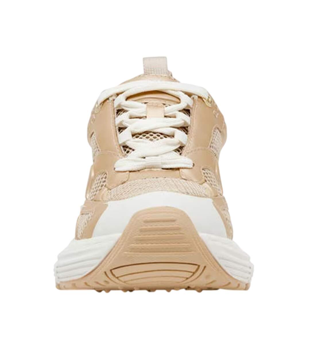 Chaussures De Marche Power Femme Jaune Or Blanc Steve Madden-4