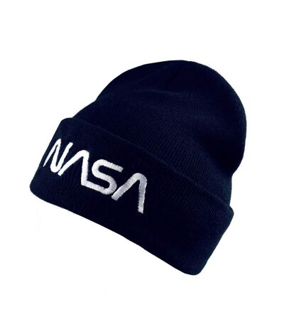 NASA Bonnet à logo pour hommes (Gris chiné) - UTTV175