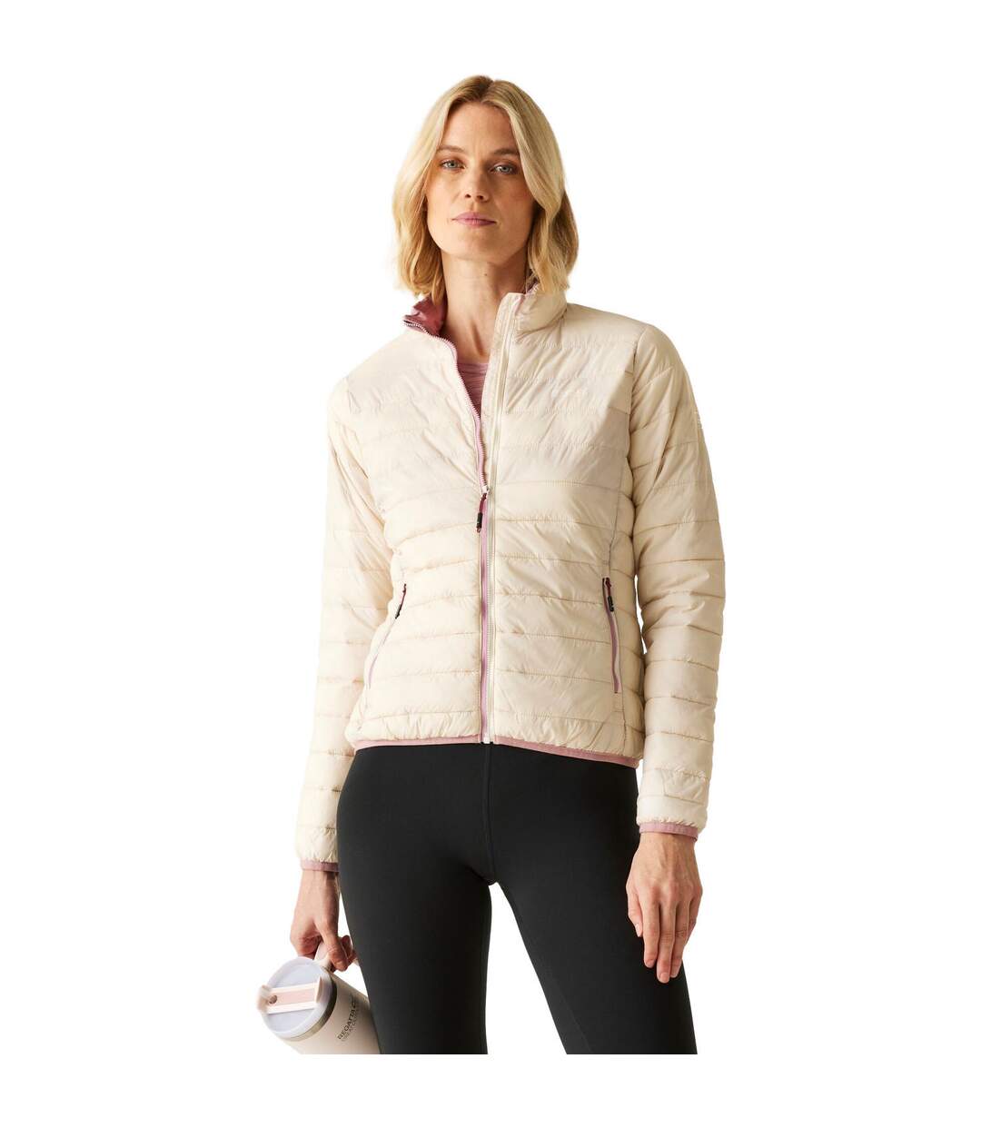 Doudoune Matelassée Hillpack Femme Vanille Clair Lilas Regatta-2