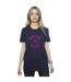 Disney Femme/Ladies Villains Poison Apple Cotton Boyfriend T-Shirt (Bleu marine) - UTBI47137-2