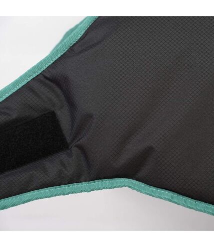 Green-tec midweight dog coat 50cm black/bottle green Weatherbeeta