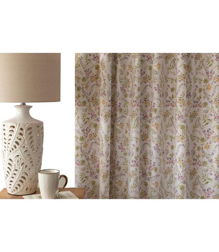 Pack of 2  Kira curtains  72in x 66in multicoloured Belledorm