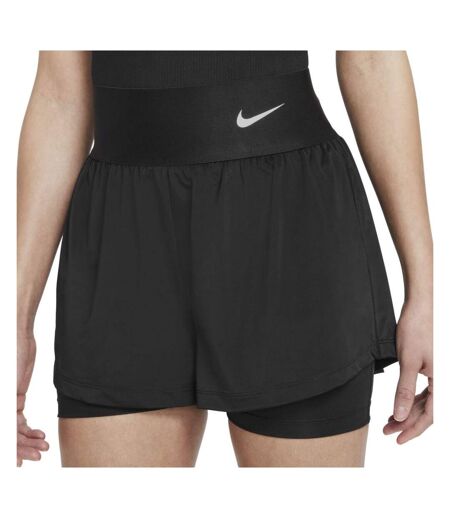 Short de Tennis Noir Femme Nike