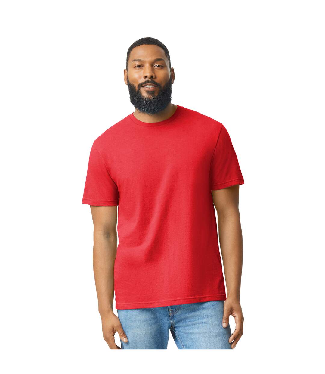T-shirt Softstyle Adulte Rouge Gildan-1