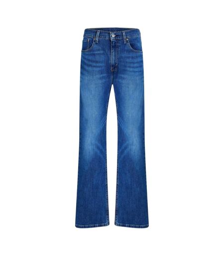 Mens Slim Bootcut Jeans Blue Levis