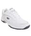 Hi-Tec Mens Blast Lite Lace Up Trainers (White/Navy) - UTDF1159-2
