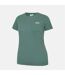 T-shirt Motif/style Uni Femme Kaki Slazenger-3