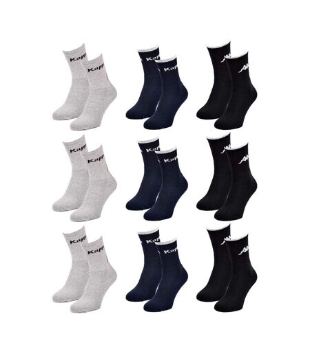 Chaussettes KAPPA CREW - Pack de 9