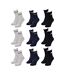 Chaussettes KAPPA CREW - Pack de 9-2