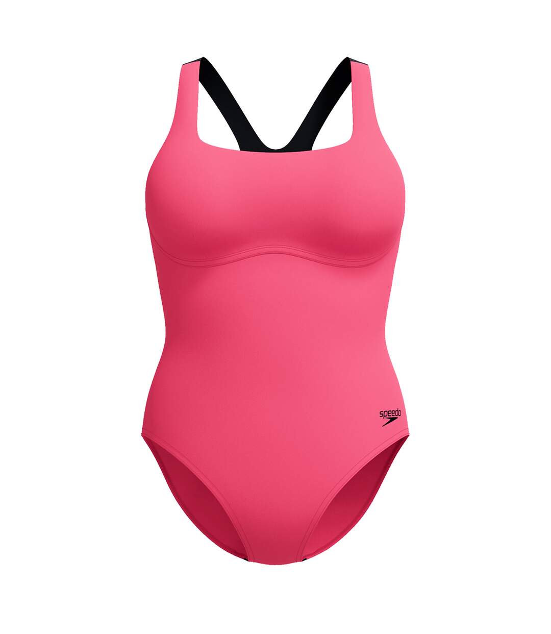Maillot De Bain 1 Pièce Femme Rose Foncé Speedo-1