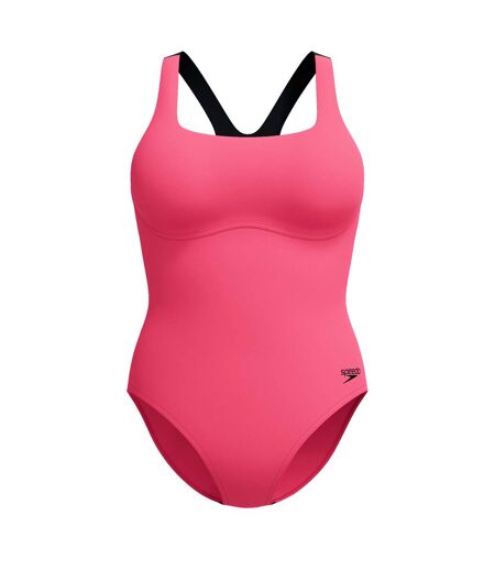 Maillot De Bain 1 Pièce Femme Rose Foncé Speedo