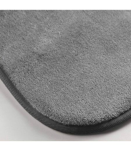 Tapis Uni en Flanelle Flanou 60x110cm Gris