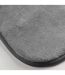 Tapis Uni en Flanelle Flanou 60x110cm Gris-2