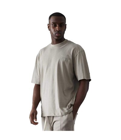 T-shirt Bourges Homme Beige Gris Fiftyfive