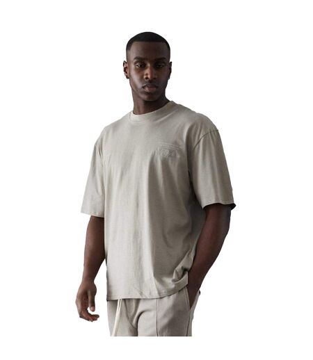 T-shirt Bourges Homme Beige Gris Fiftyfive