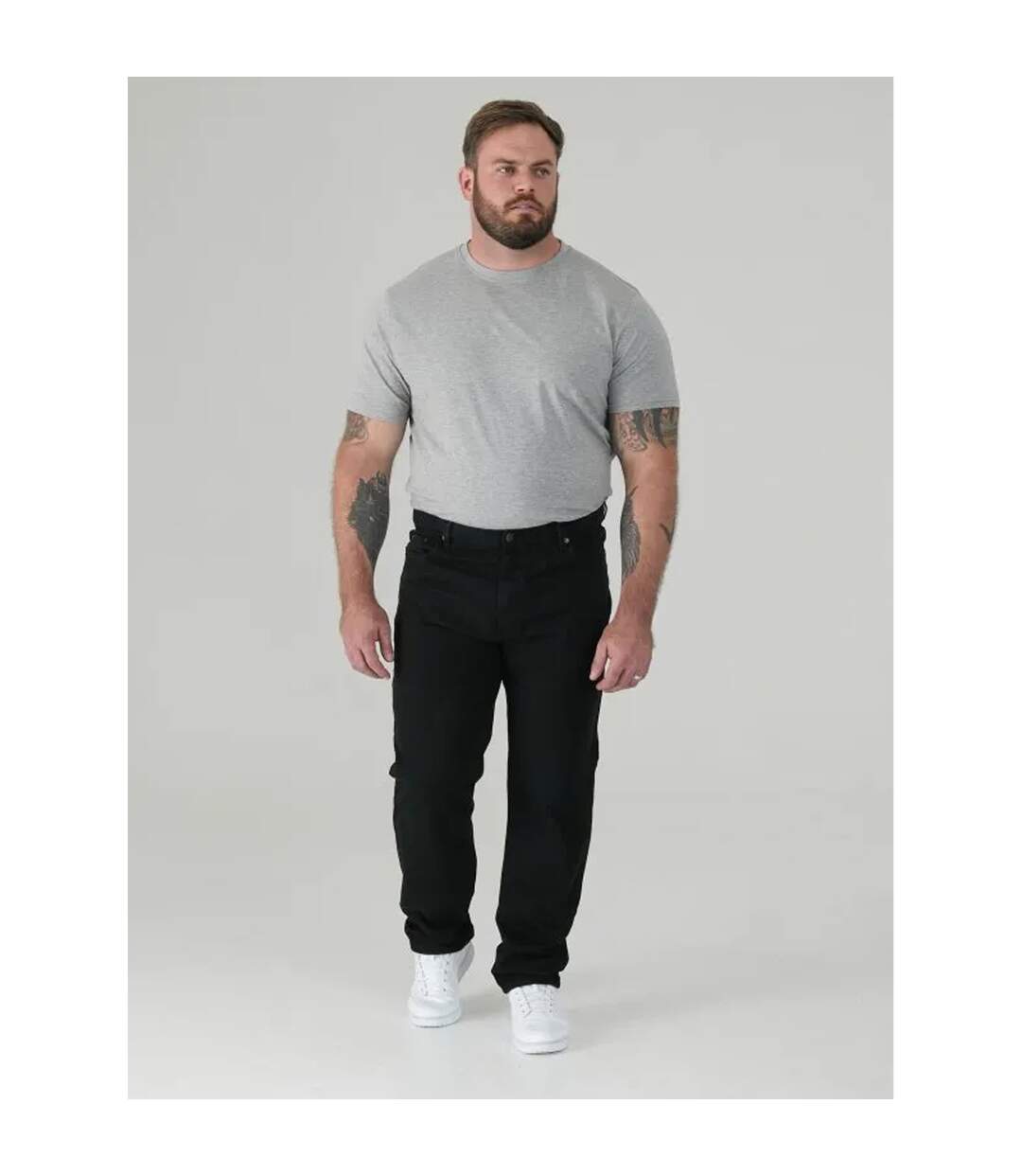 D555 Jean Rockford Homme Noir Duke-1