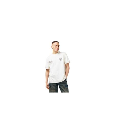Mens Superior Crew Neck T-shirt Cream Jack Wills