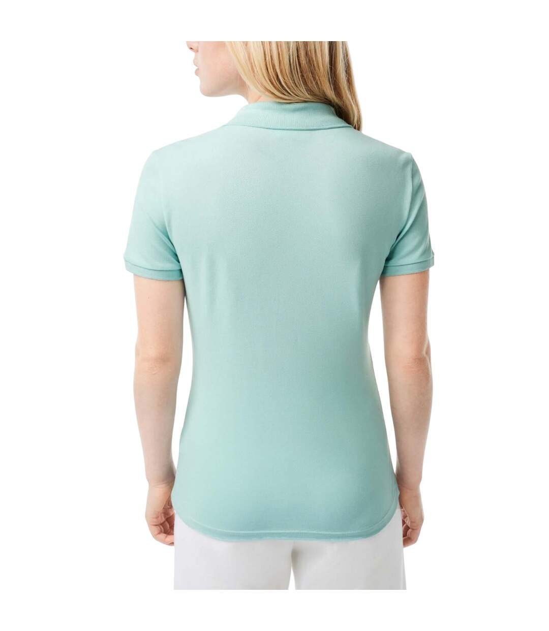 Polo l.12.d femme vert Lacoste-2