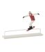Statuette Snowboarder Obstacle 31cm Rouge & Blanc-1
