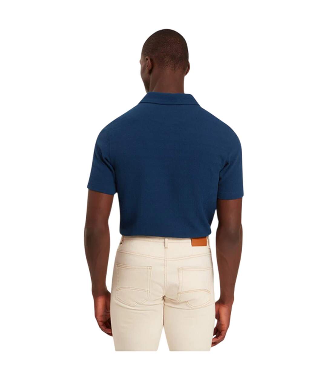 Polo Motif/style Texturé Homme Bleu Foncé Ted Baker-3
